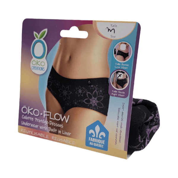 Organic Cotton Period Underwear - High Waist