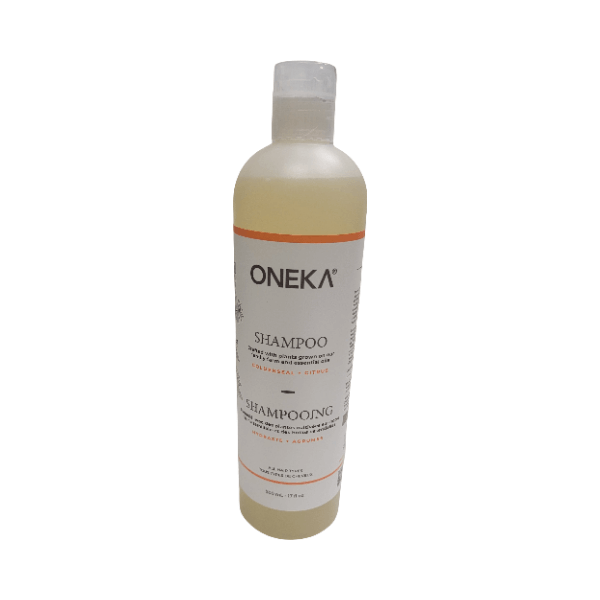 Shampoing ONEKA à l'hydraste du Canada et aux agrumes