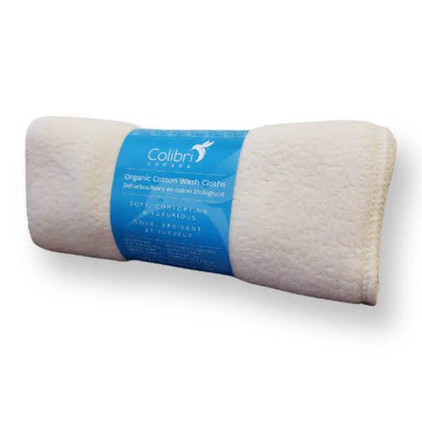 Organic Cotton Washclothes - 5 Pack - Roots Refillery