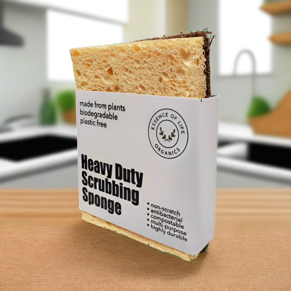 100% Plant Based Heavy Duty Scrubbing Sponge