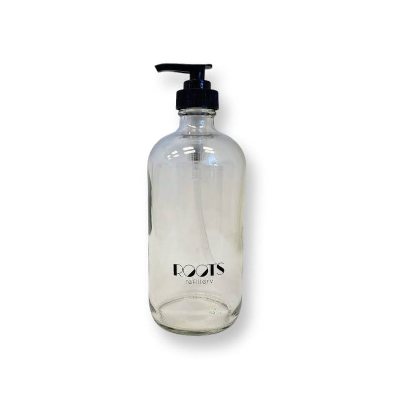 Glass Bottle with Pump (500 ml)